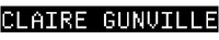 Claire Gunville Studio logo