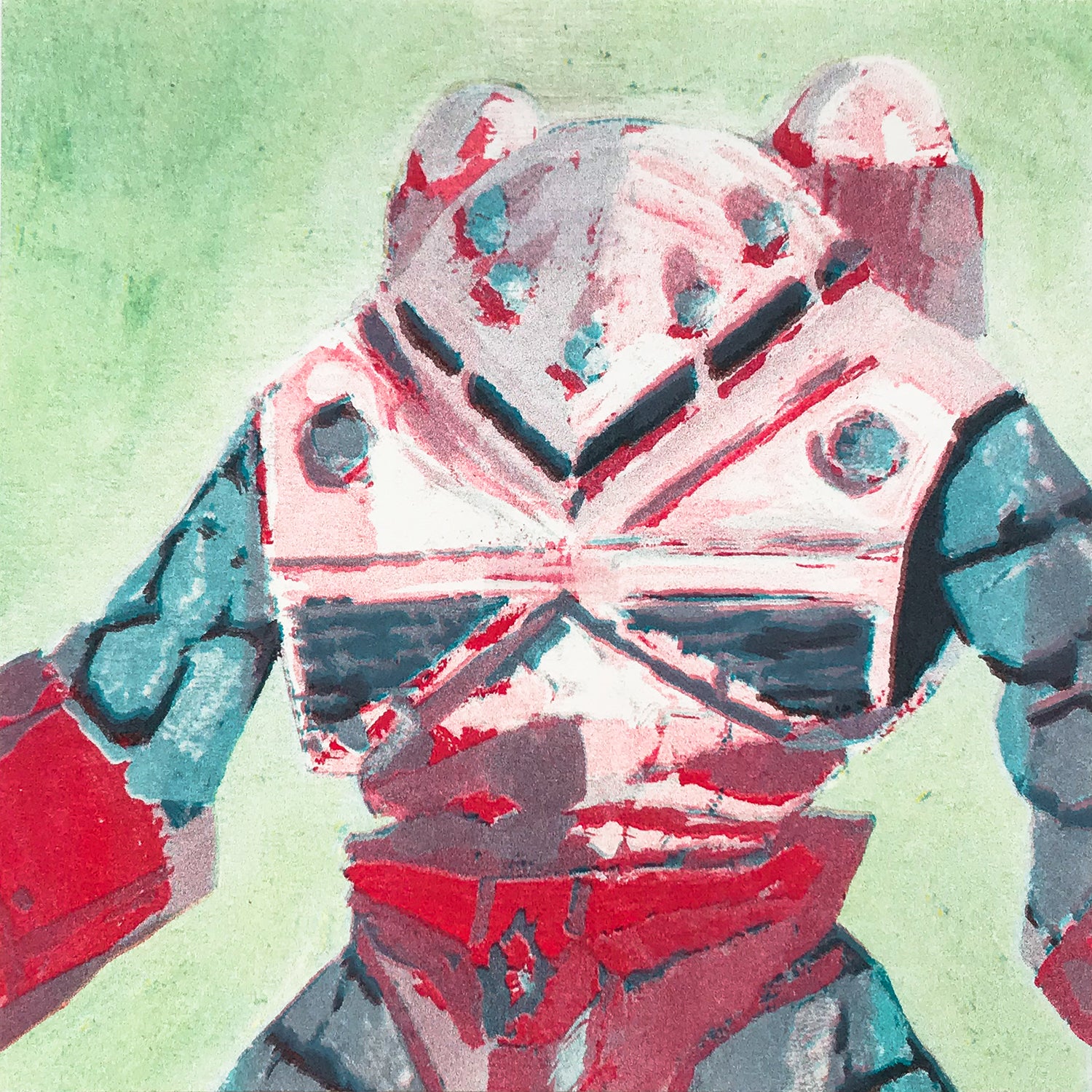 Char's Z'Gok Risograph