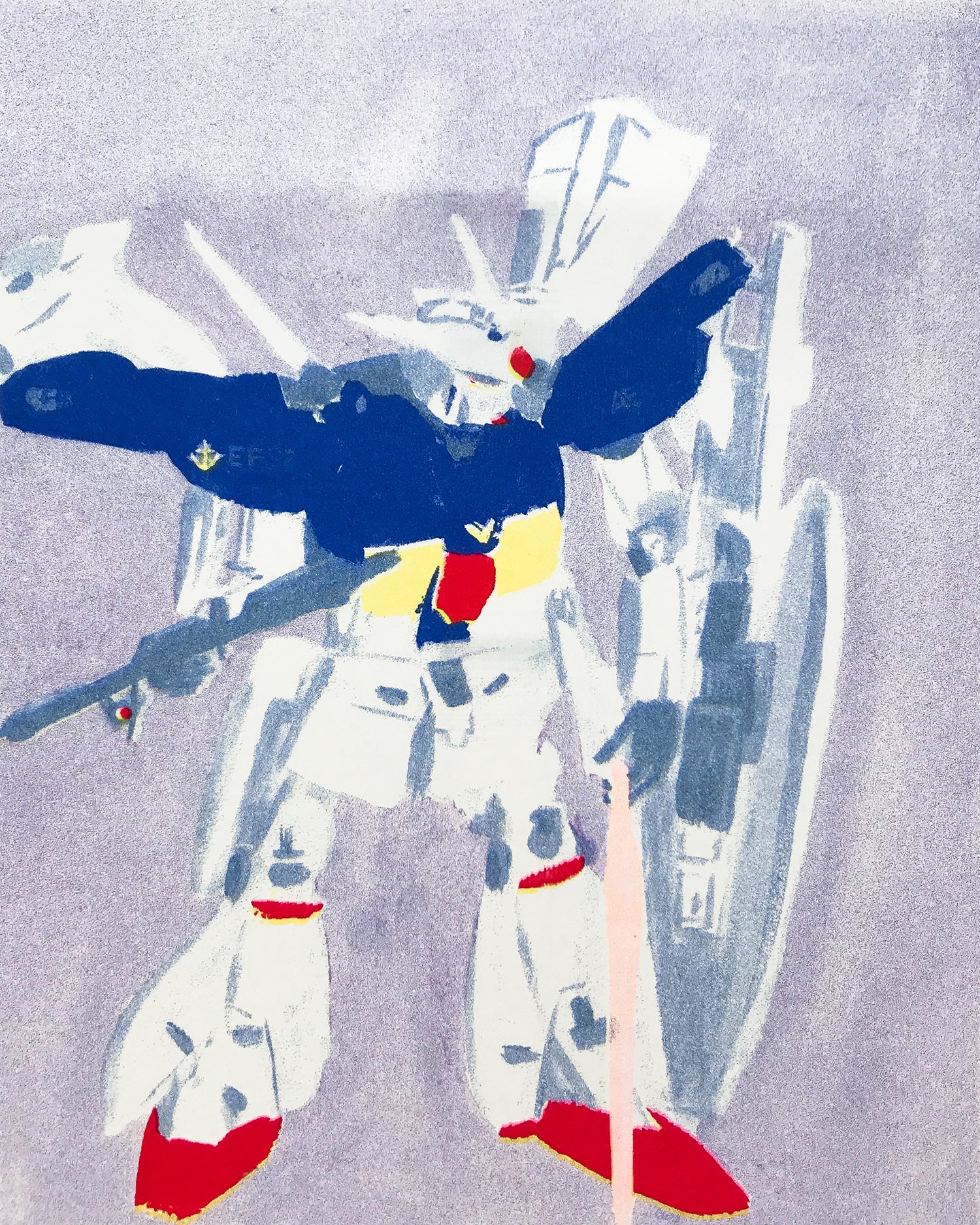 Zephyranthes Risograph