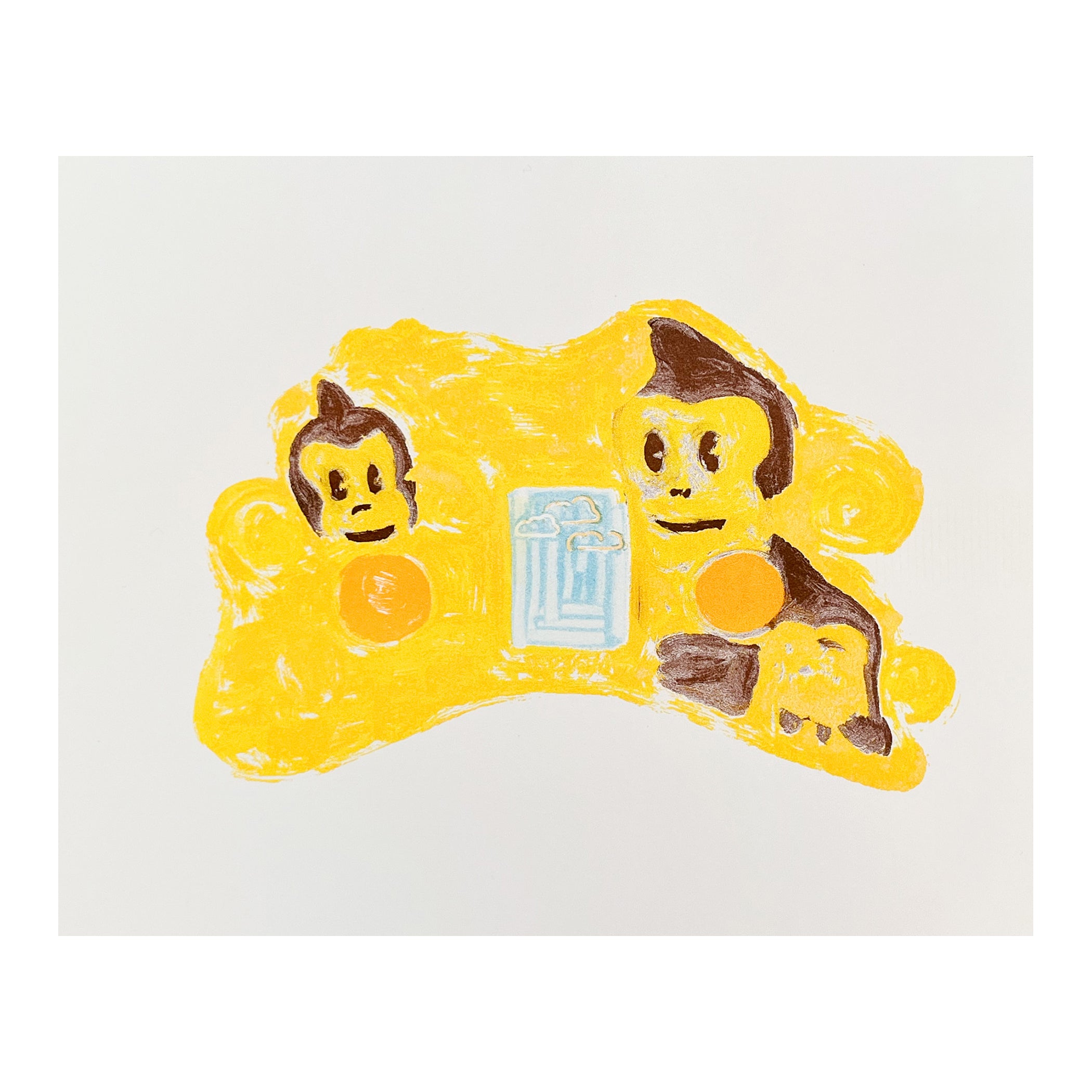 AiAi Banana Catch Risograph