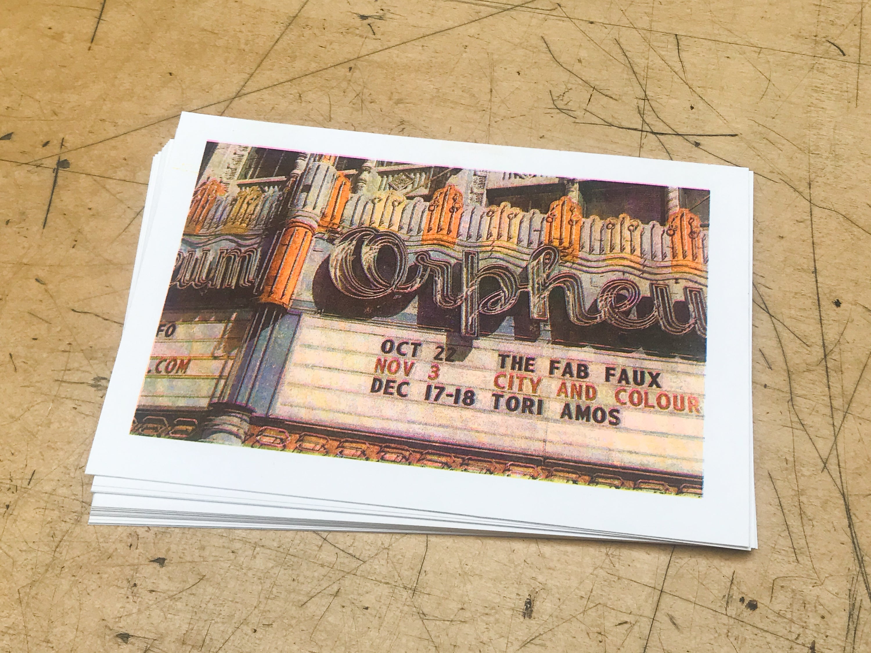 Los Angeles Orpheum Theatre Risograph