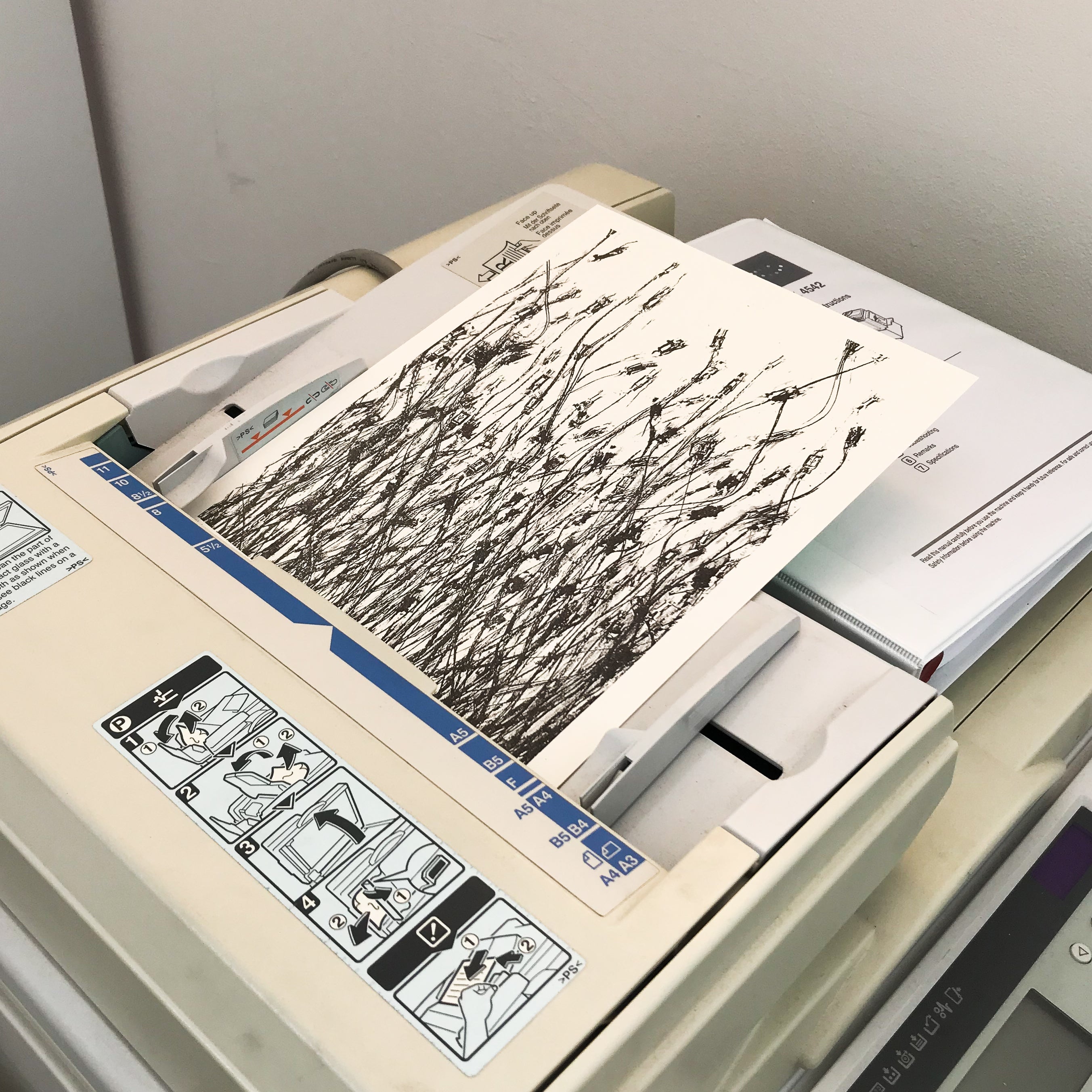 Cable Field Risograph