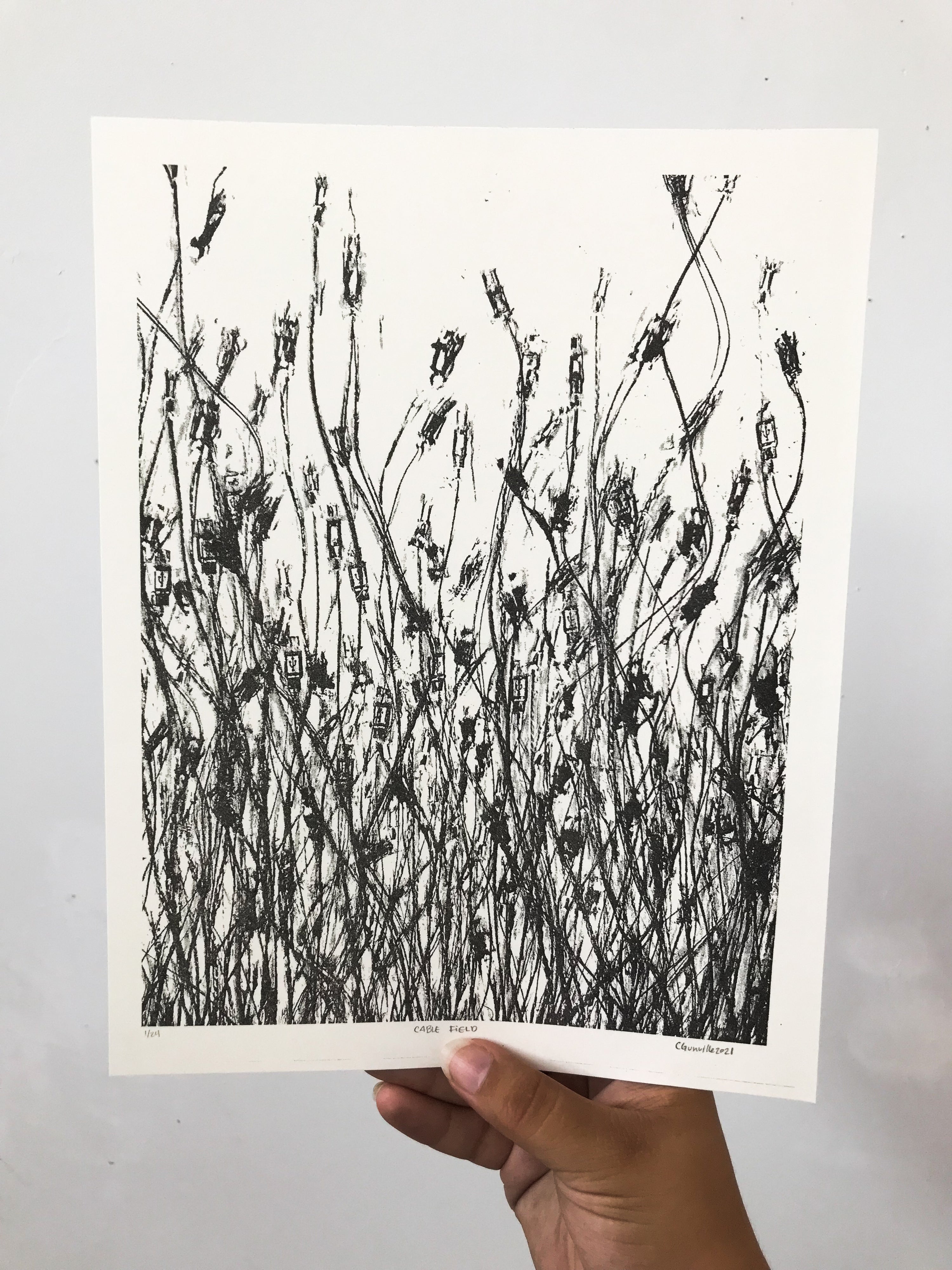 Cable Field Risograph