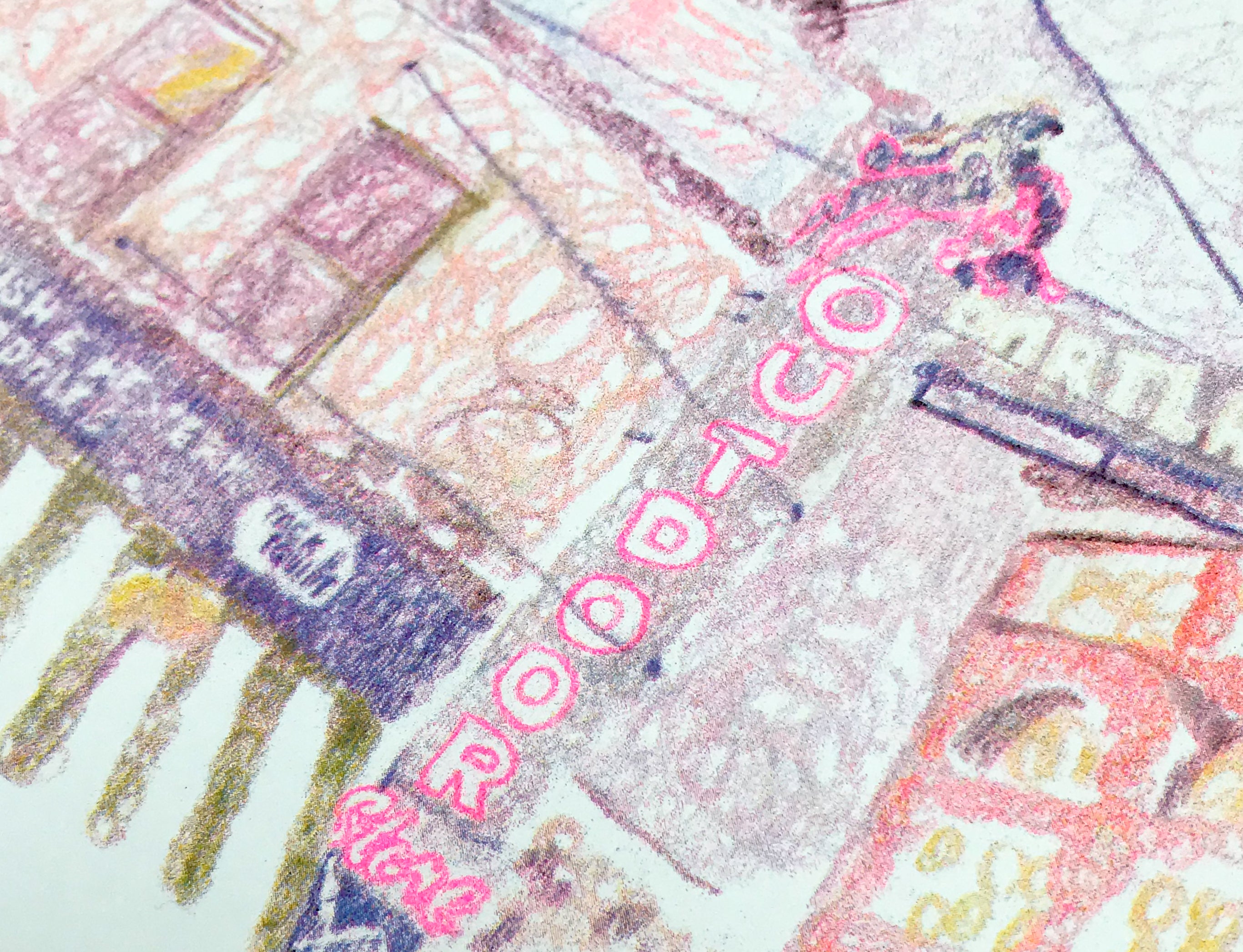 Portland Outdoor Store Risograph