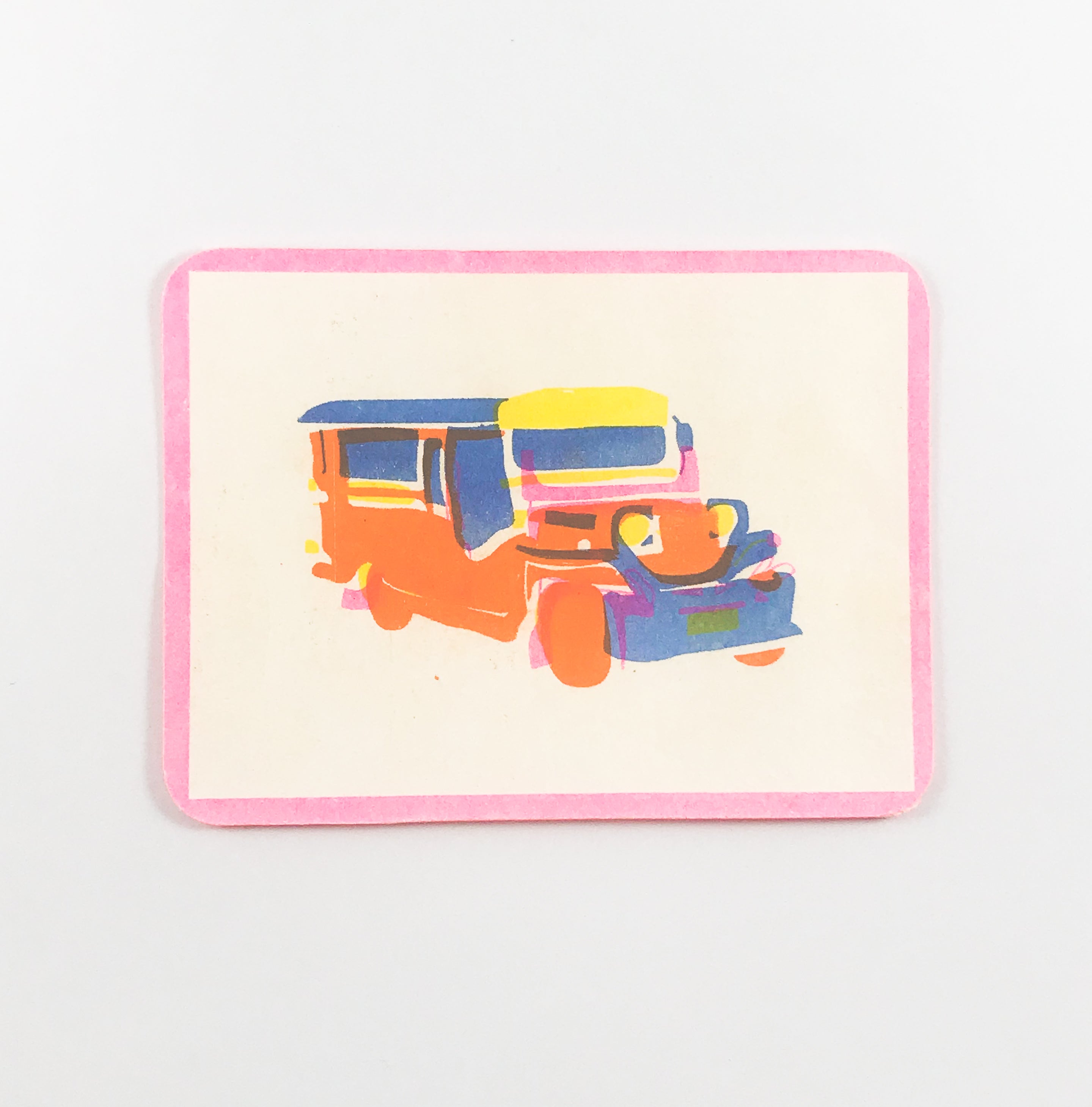 Jeepney Risograph Trading Card Pack