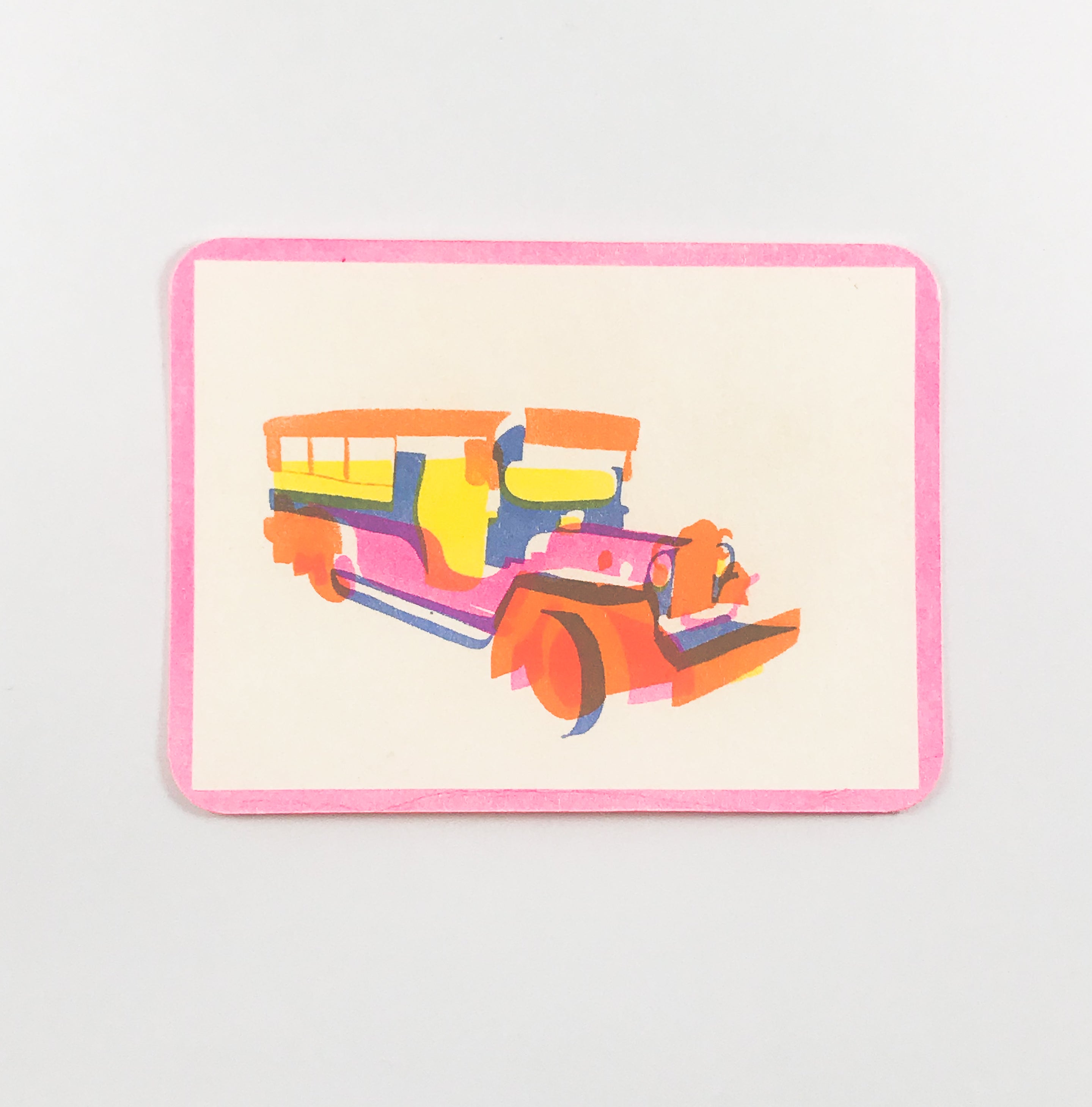 Jeepney Risograph Trading Card Pack