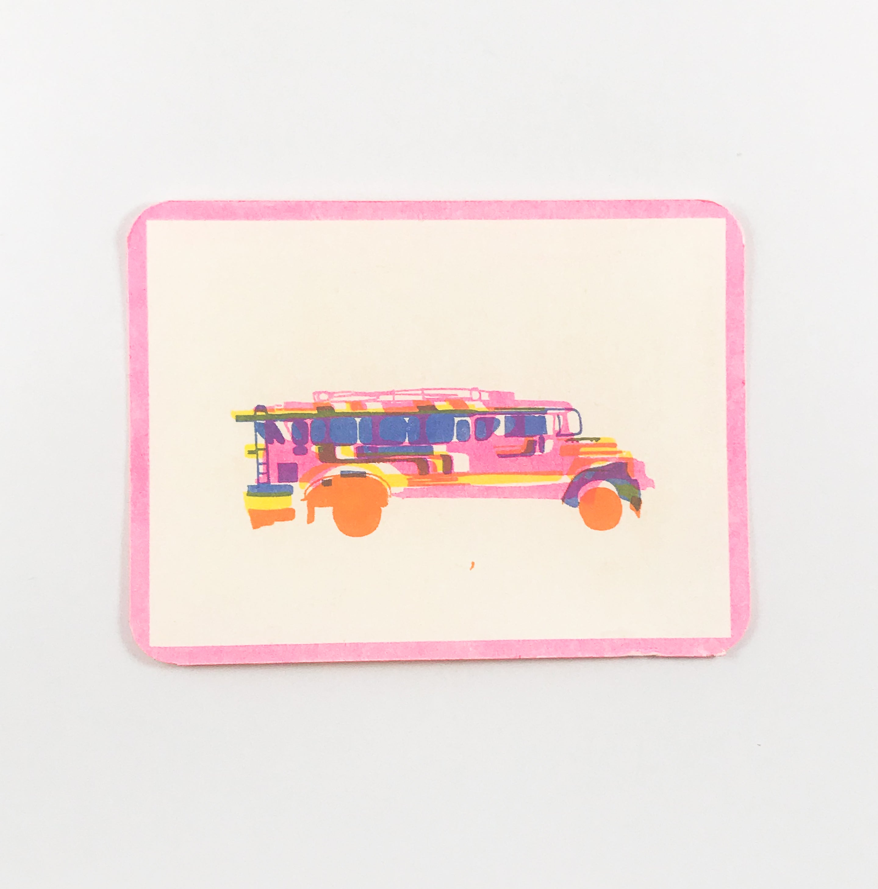 Jeepney Risograph Trading Card Pack
