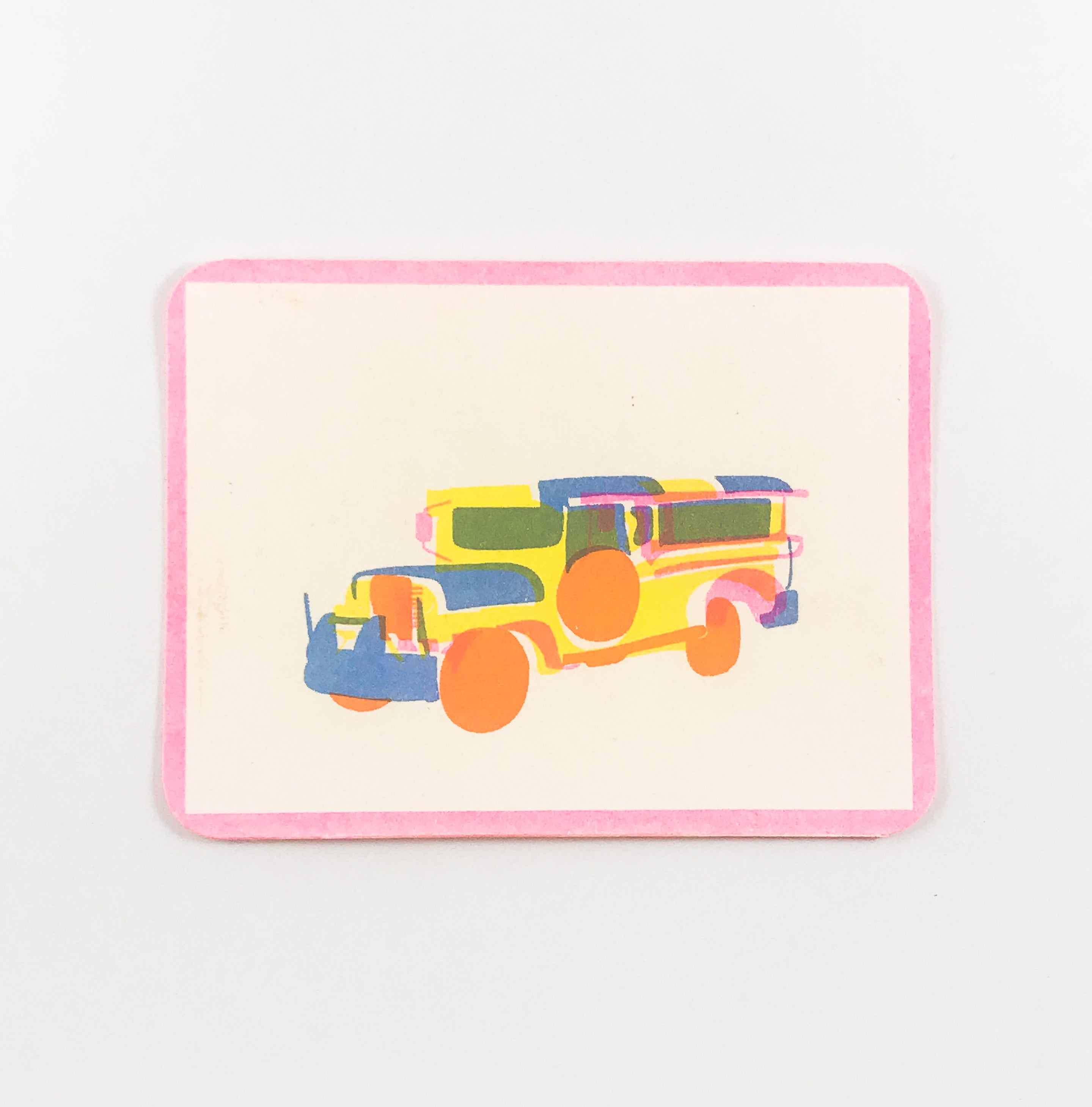 Jeepney Risograph Trading Card Pack
