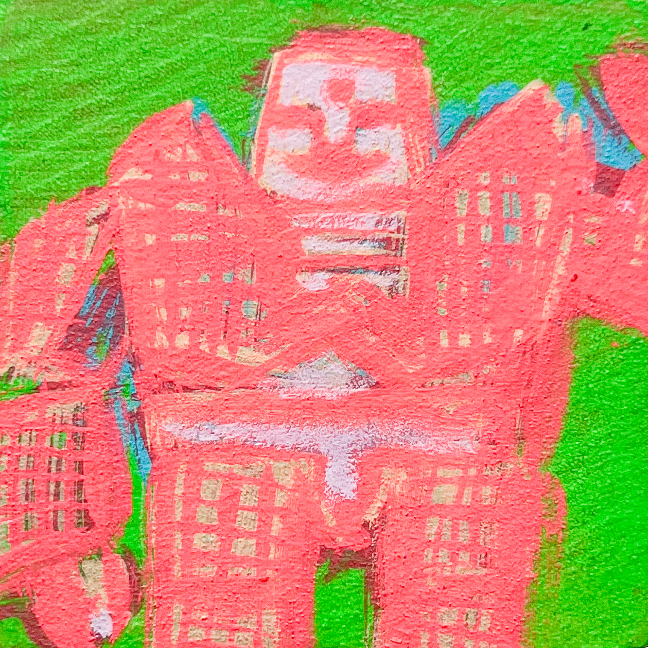Pink Keshi Man Block