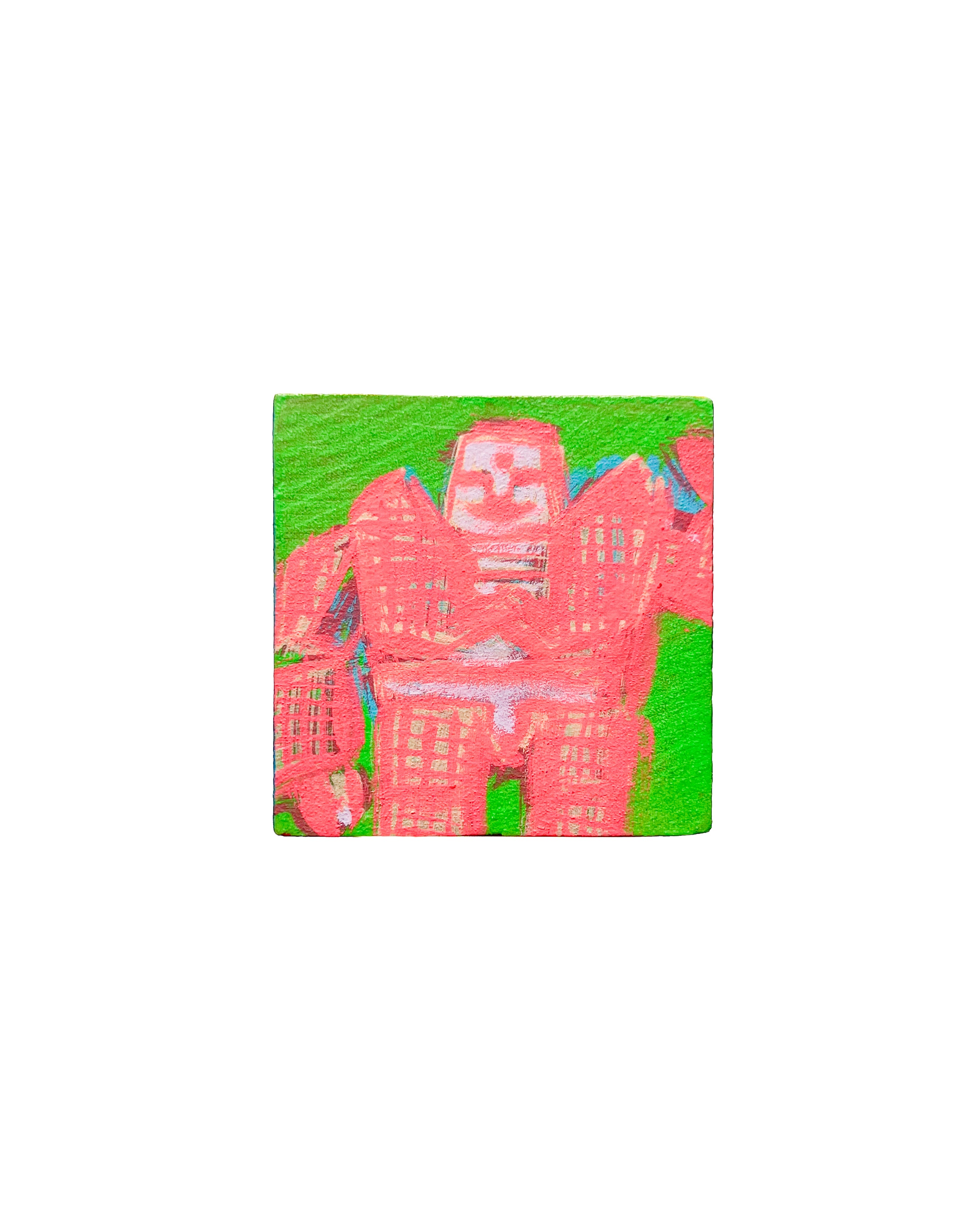 Pink Keshi Man Block