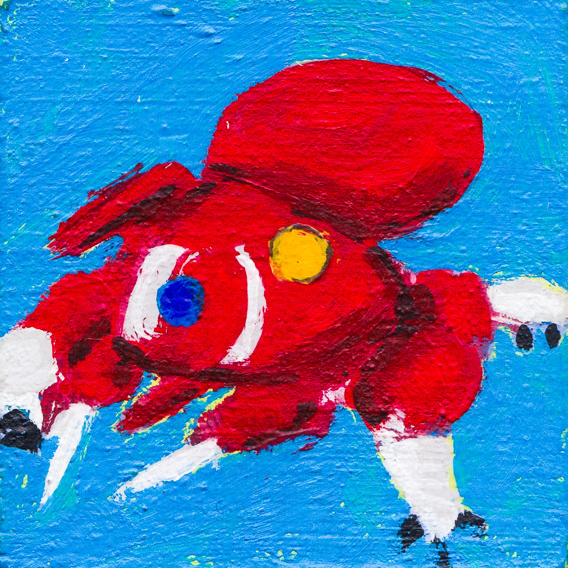 Red Fuchikoma Block