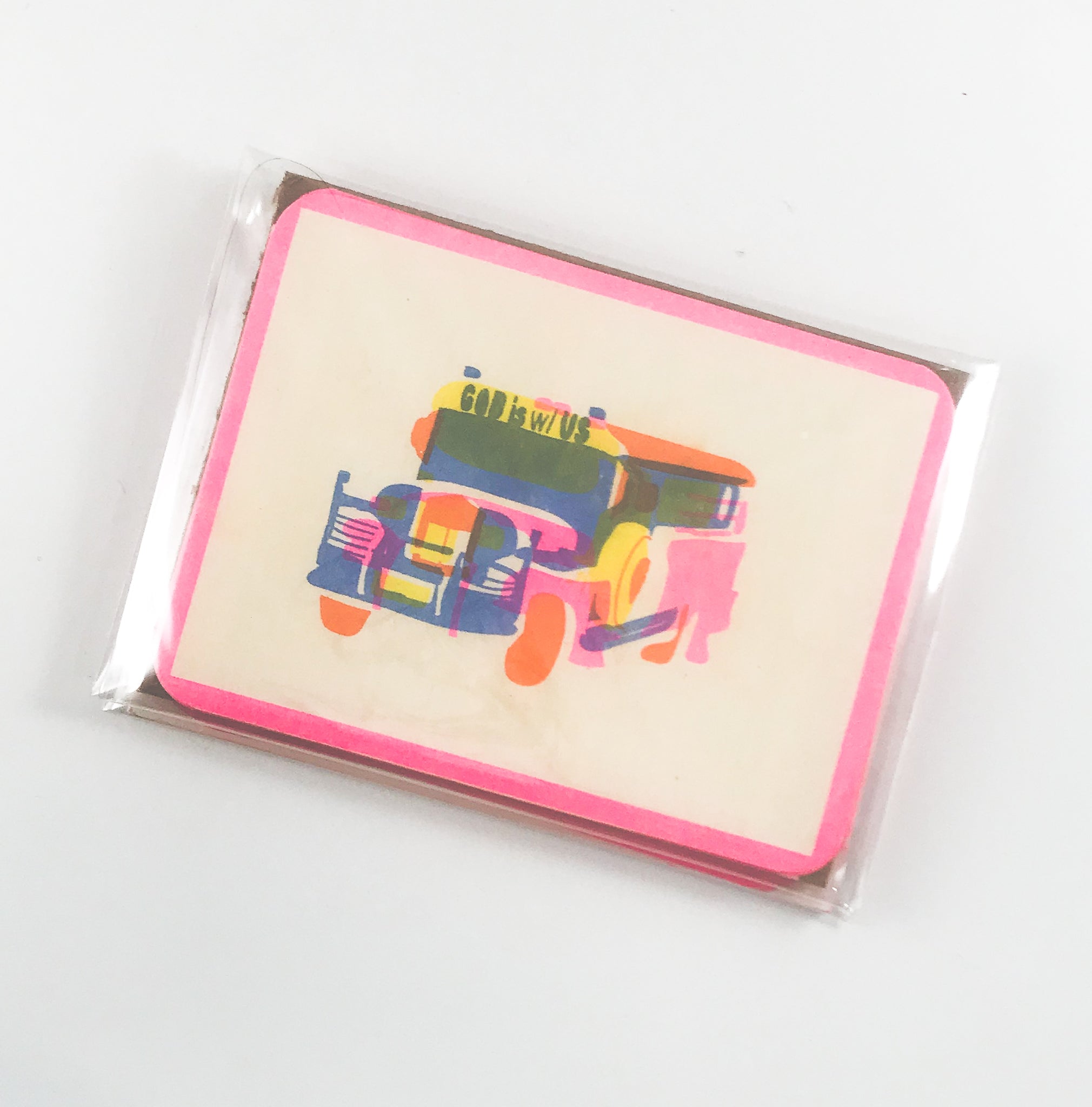 Jeepney Risograph Trading Card Pack